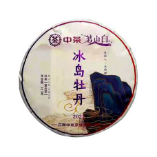 2021, Пионы Биндао, 357 г/блин, белый чай, ч/ф Чжунча