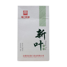 2017, Молодые листья, 300 г/упаковка, зелёный чай, ч/ф Пумэнь