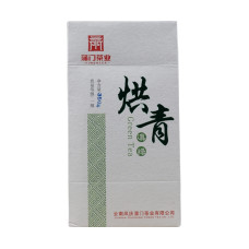 2017, Первый сорт (прокаливание), 350 г/упаковка, зелёный чай, ч/ф Пумэнь