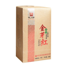 2017, Золотая почка ("Для потомков"), 250 г/коробка, красный чай, ч/ф Пумэнь