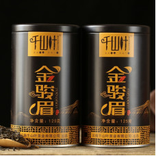 2018, Цзиньцзюньмэй, 125 г/банка, красный чай, ч/ф Цяньшань Е