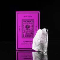 2017, Пурпурная коробка, 45 г/пакет, шу, ч/ф Фуюань Чан