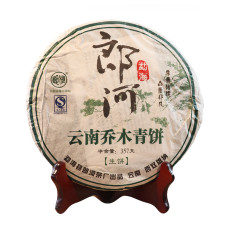 2010, Юньнаньский великан, 357 г/блин, шэн, ч/ф Ланхэ