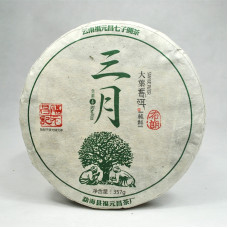 2016, Булан. Весенний чай, 357 г/блин, шэн, ч/ф Фуюань Чан