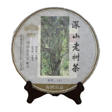 2015, Высокогорье. Старые деревья, 500 г/шт, шэн, ч/ф Хайвань