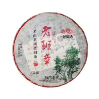 2022, Лаобаньчжан, серия "Миншань", 500 г/блин, шэн, ч/ф Хайвань