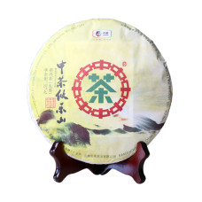 2018, Юлэйский чай, 357 г/блин, шэн, ч/ф Чжунча
